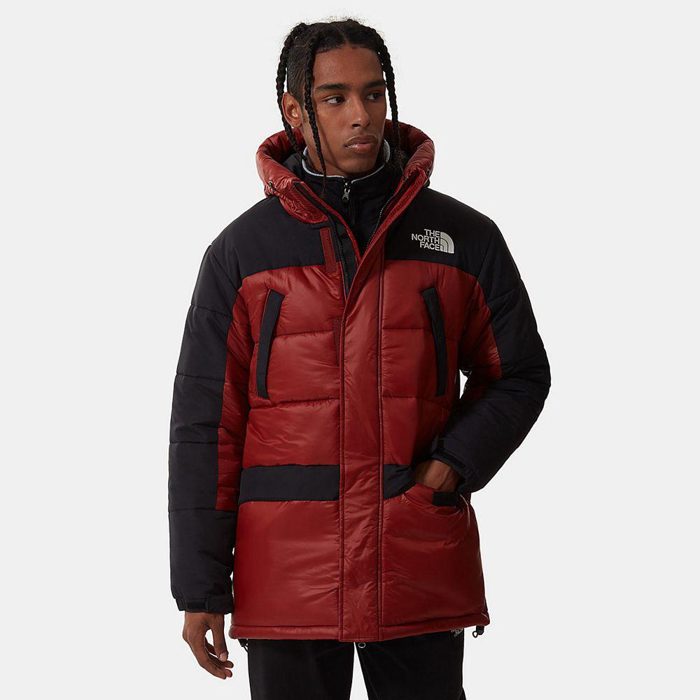 The North Face Himalayan Insulated Ανδρικα Πανωφόρια - Κοκκινα (GUSL82690)